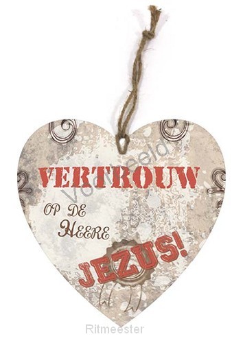 Vertrouw op de Heere Jezus!