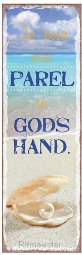 Je bent een parel in Gods hand