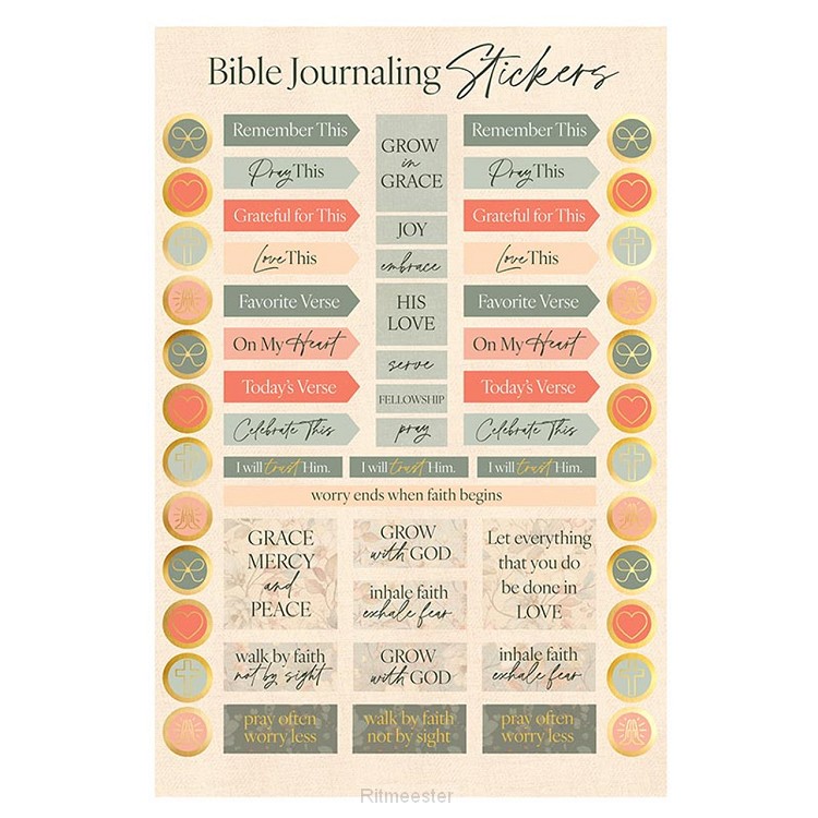 Bible journaling stickers everything bea
