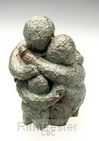 Beeld 11d blijf een kind 12 cm groen