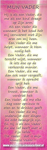 Boekenlegger mijn Vader