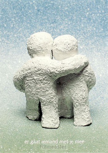 Ansichtkaart mt vriendschap  set20