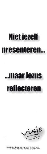 Boekenlegger visje niet jezelf presenter