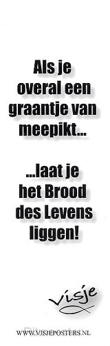 Boekenlegger visje als je overal een gra