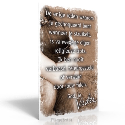 Kaart bijbeltje God kent jou helemaal