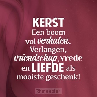 Wk kerst een boom vol verhalen verlangen