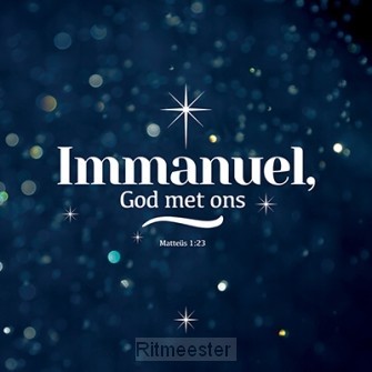 Wk kerst Immanuel God met ons