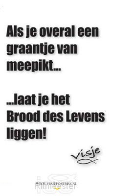 Minikaart visje als je overal een gra