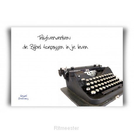 Minikaart tekst verwerken is de bijbel t