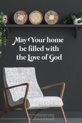 Wenskaart may your home