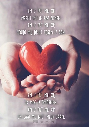 Poster en U tilt mij op