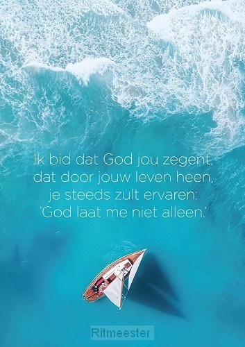 Poster ik bid dat God jou zegent