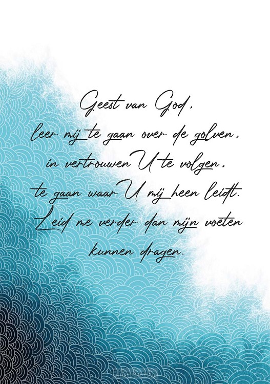 Wenskaart geest van God