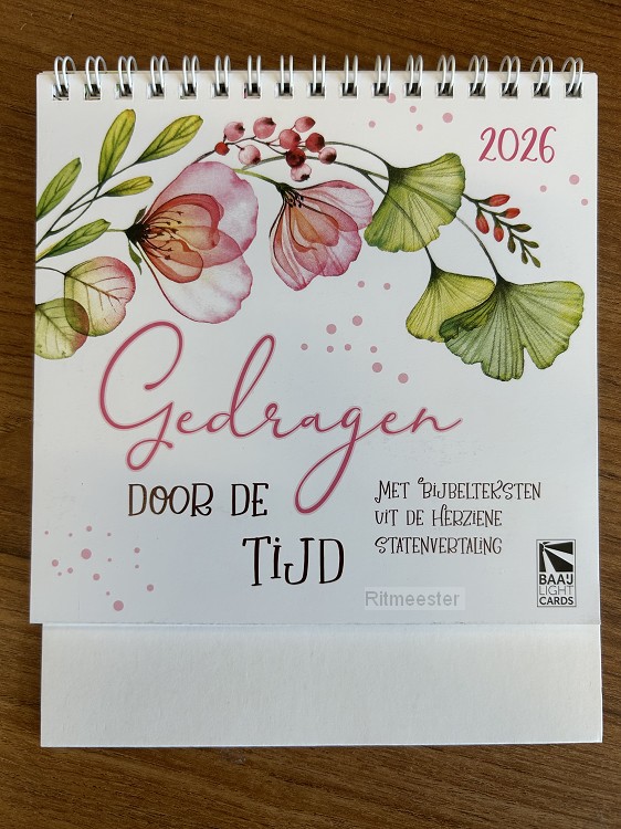 Kalender Gedragen door de tijd