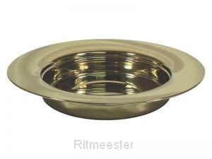 Broodschaal avondmaalstel messing