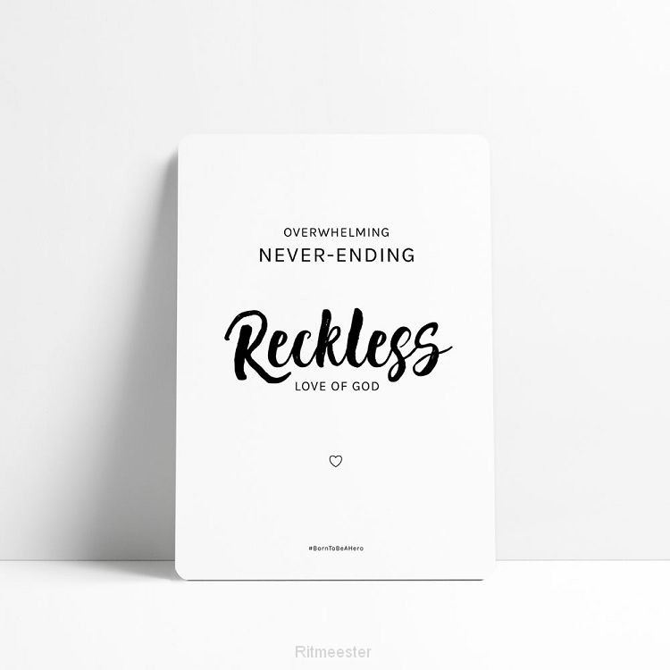 Reckless love of God