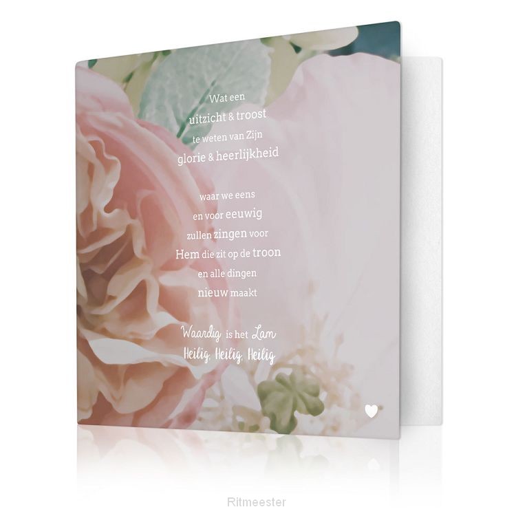 Wat een uitzicht en troost