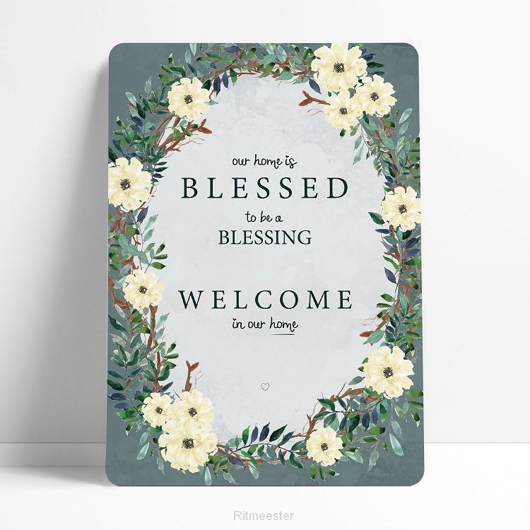 Our home is blessed to be a blessing