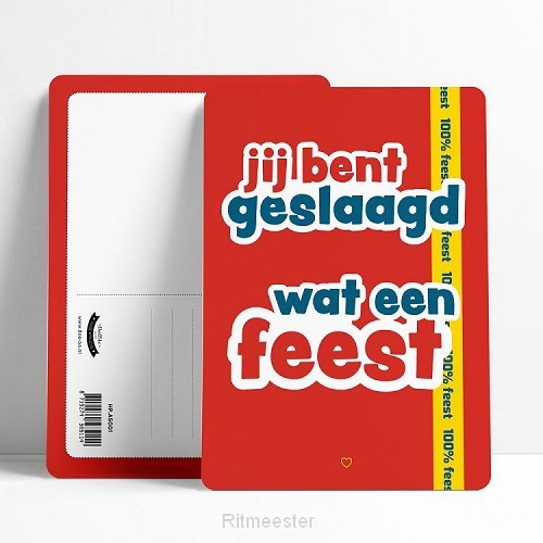 Jij bent geslaagd