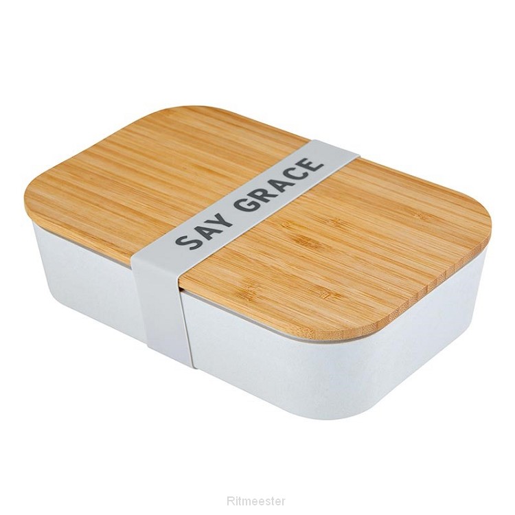Bamboo lunch box, Say Grace