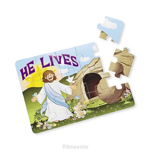 Foam puzzle He lives set4