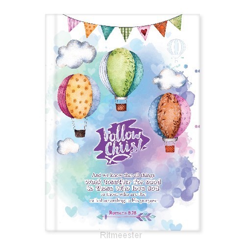 Hardcover journal follow christ