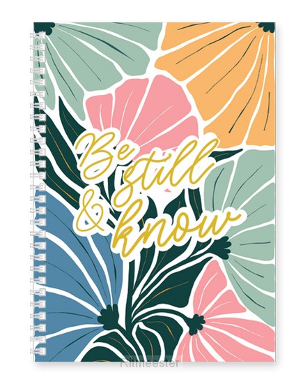 Softcover Journal Be still and know
