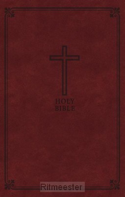 KJV - Deluxe Gift Bible, Brown Imit. Lea