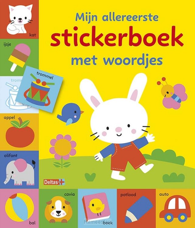 Mijn allereerste stickerboek met woordje