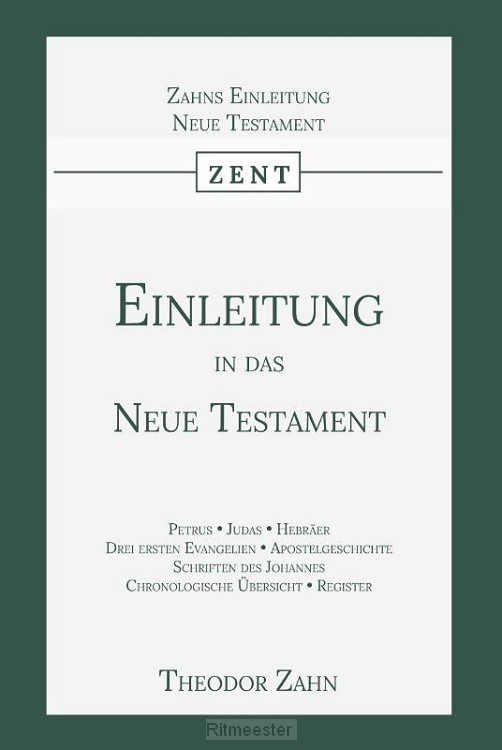 Einleitung in das Neue Testament