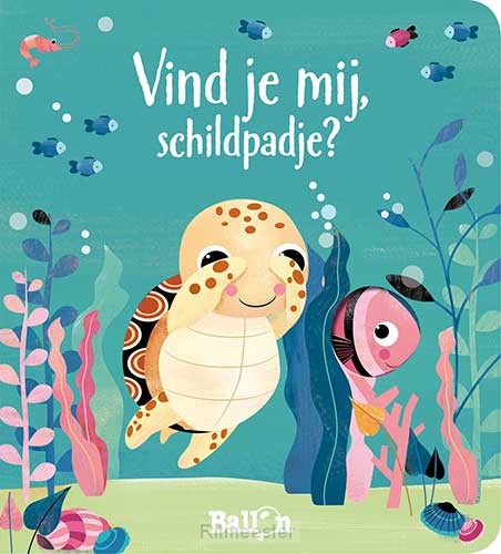 Vind je mij schildpadje?