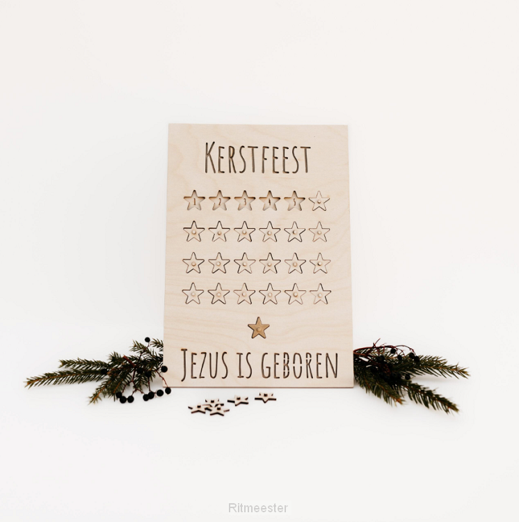 Aftelkalender Kerst