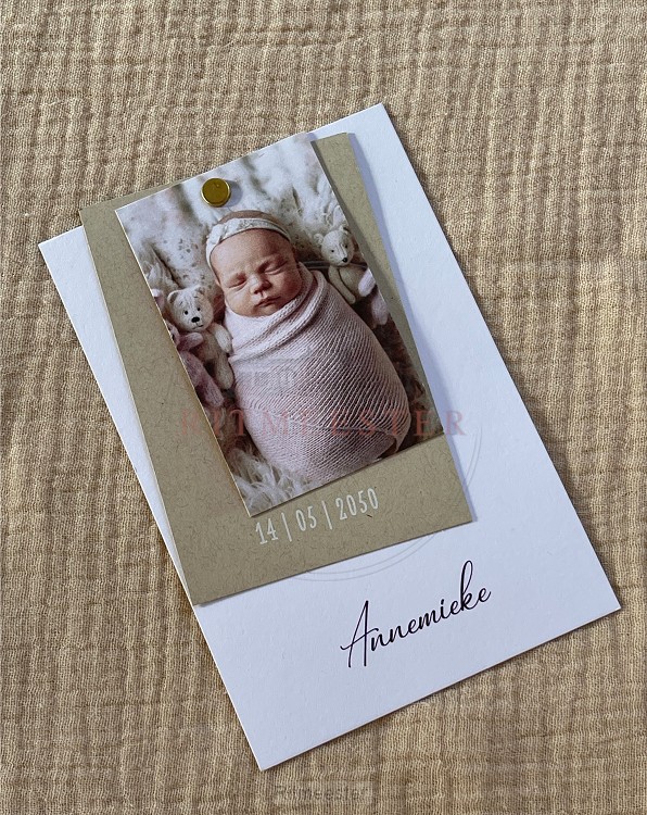 Geboortekaartje Annemieke
