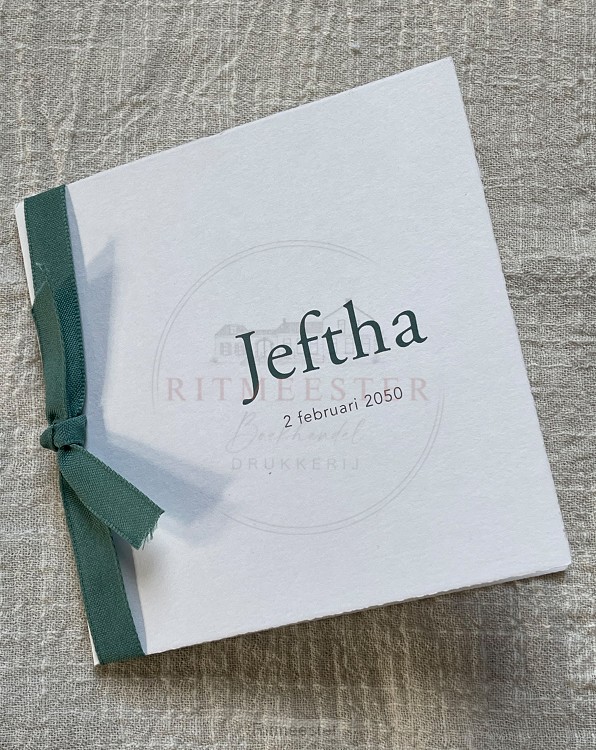 Geboortekaartje Jeftha