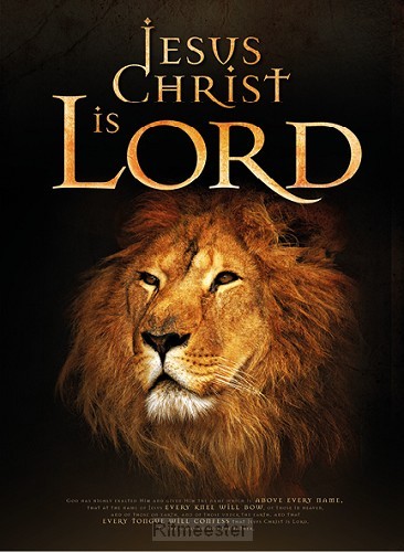 Poster Jesus Christ is Lord