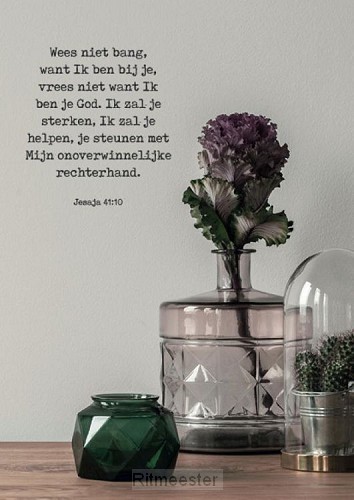 Poster wees niet bang