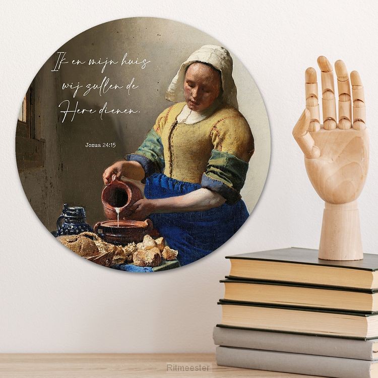 Muurcirkel melkmeisje ik en mijn huis