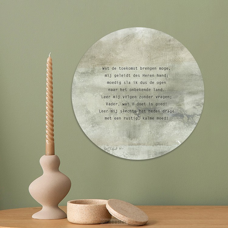 Muurcirkel wat de toekomst