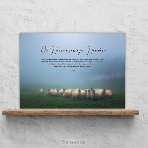 Plexiglas de heer is mijn Herder