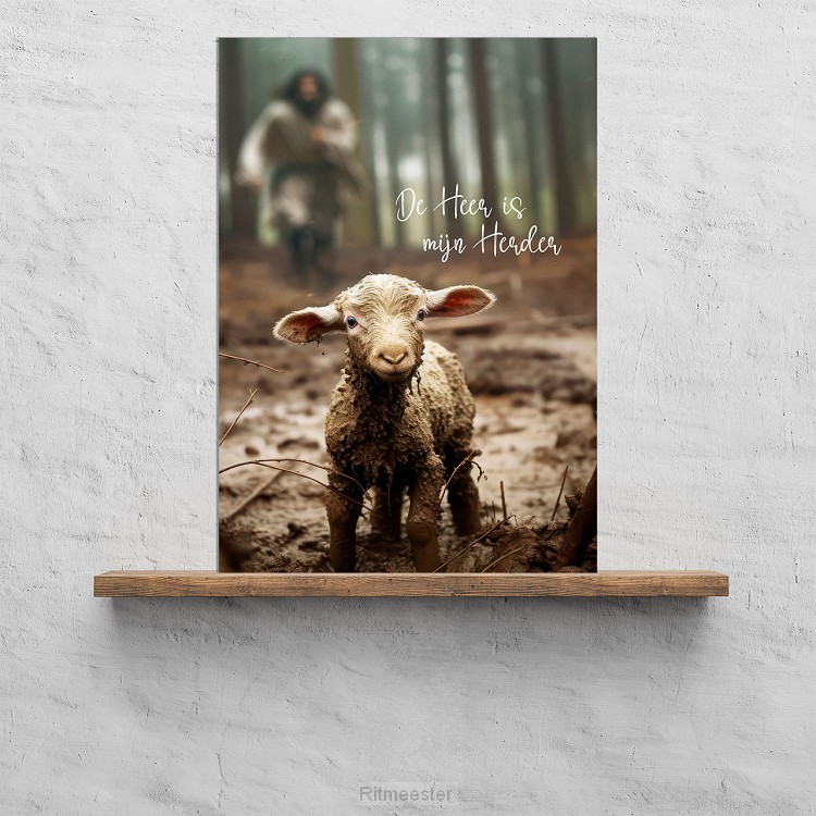 Plexiglas de Heer is mijn Herder