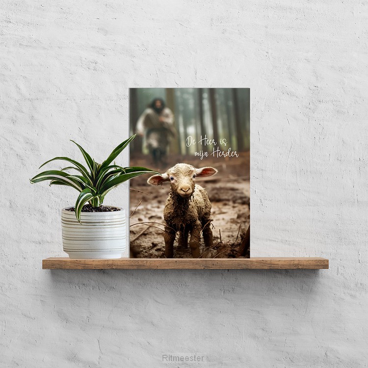Plexiglas de Heer is mijn Herder