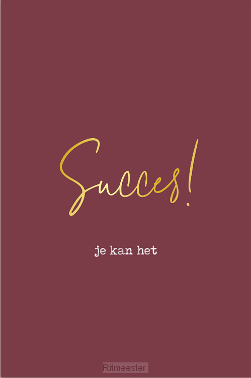 Kaart succes