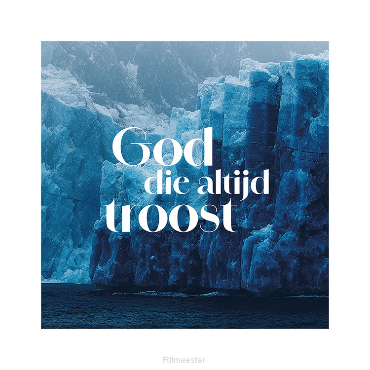 Kaart God die altijd troost