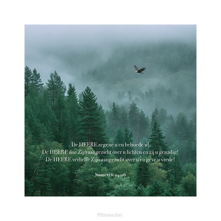 Kaart Adelaar Numeri  6:24-26