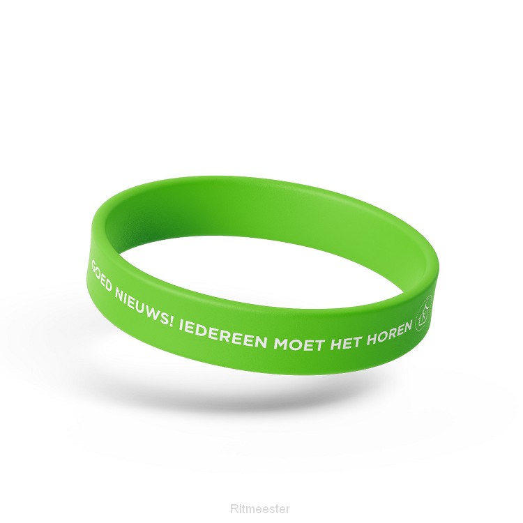 armband siliconen - Goed nieuws