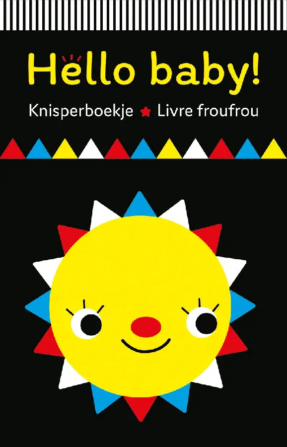 Knisperboekje Hello baby! / Livre frou-f