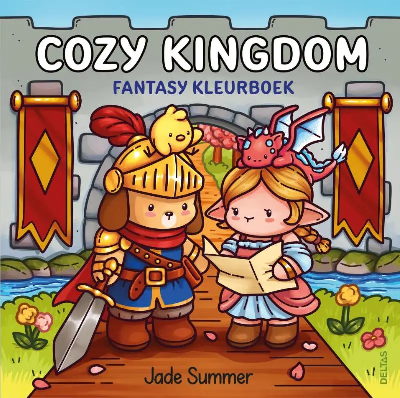 Cozy Kingdom - Fantasy kleurboek Jade Su