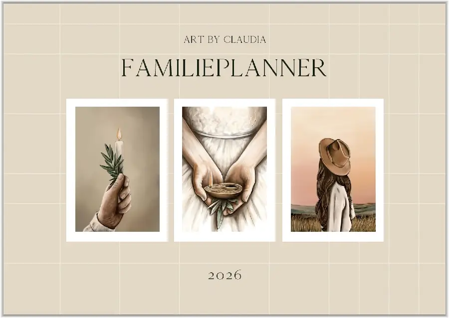 Familyplanner Art by Claudia
