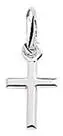 Silver pendant little cross 10.5x6mm