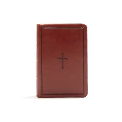 KJV - LP Comp. Ref. Bible, Brown Imit. L